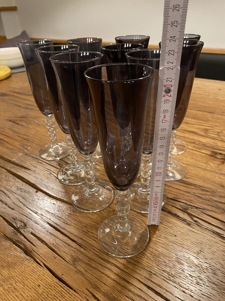 Gläser: Neu Champagner Gläser – Neu (gemäss Beschreibung) aus Riehen von Janine1961 2