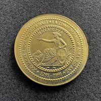Medaille 700 Jahre Eiggenossenschaft - Helvetia