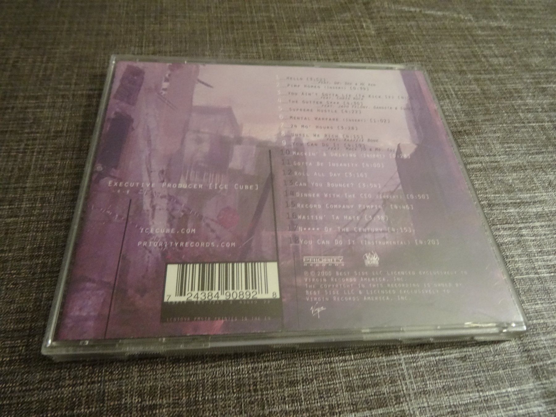 CD: Ice Cube - War & Peace Vol. 2 (The Peace Disc) CD – Usato da Olten venduto da Disc-Ausverkauf 1