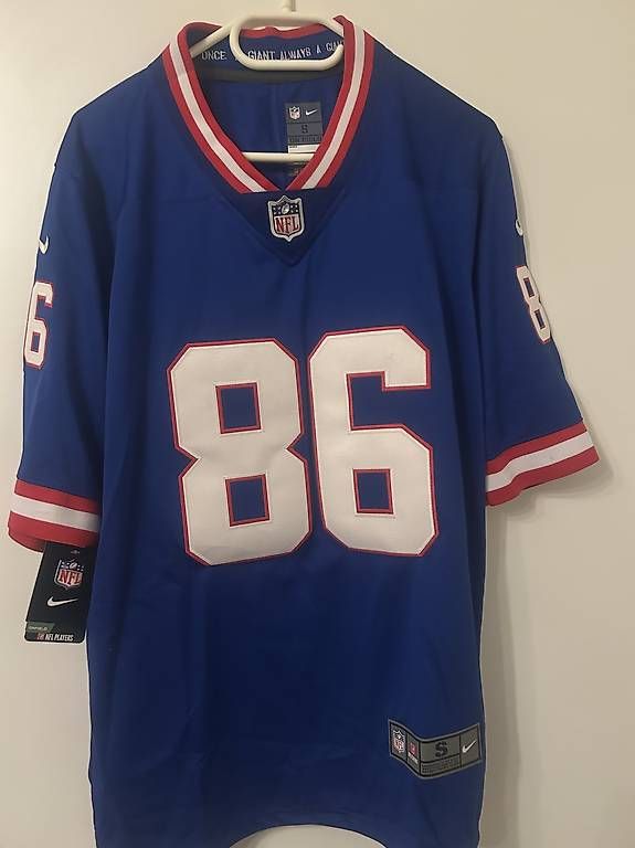 Canottiere & Pantaloni: NY Giants #86 Slayton Home Jersey – Usato da Effretikon venduto da PrimeTimeB