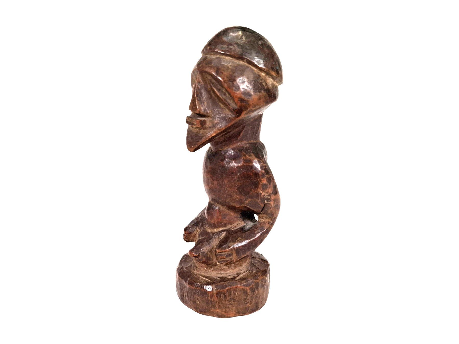 Sculture & Statue: Handgeschnitzte Holzfigur, nackter Mann – Usato da Wil SG venduto da Restwert_Wil 1