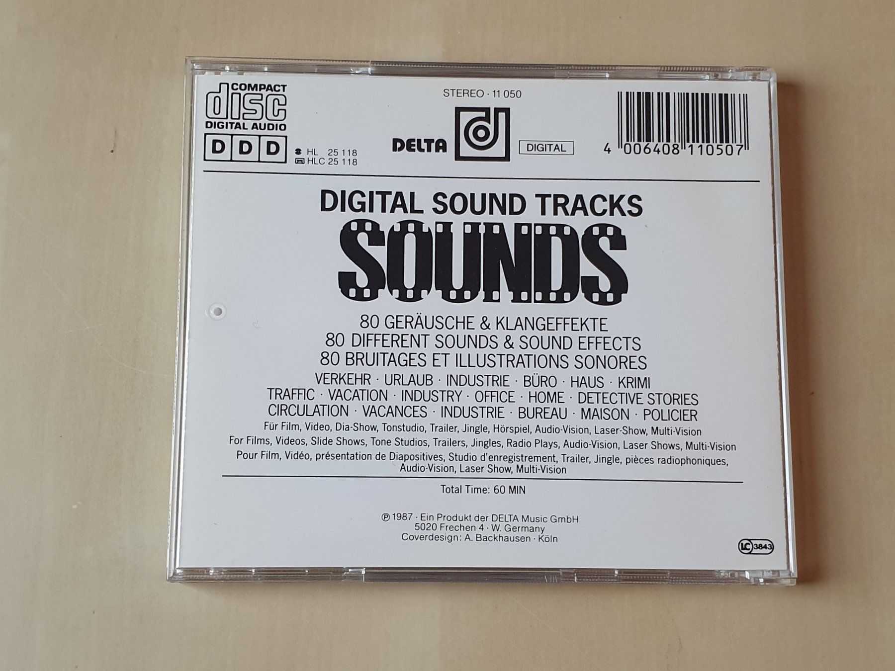 CD: Digital Sound Tracks Vol. 1 – Usato da Stansstad venduto da collectorsshop 1