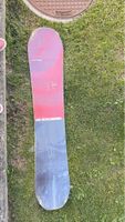 Snowboard Nitro Team, rot und schwarz, neu