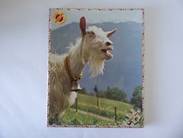 Schönes Puzzle Penelope Ziege, aus Holz, 80 Teile