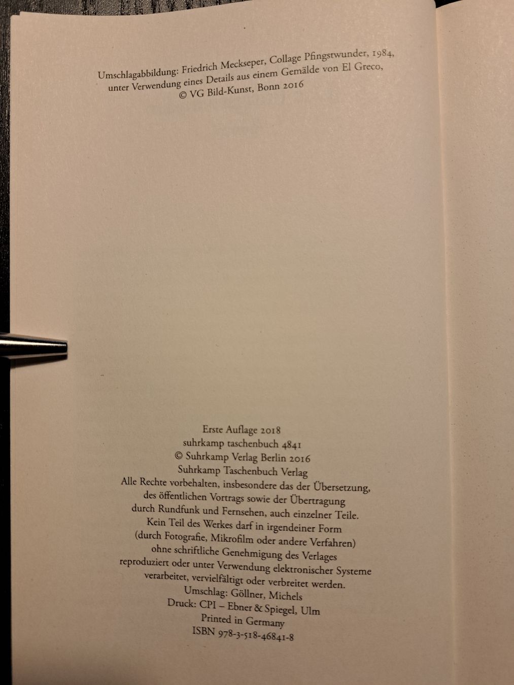 Bücher: Das Pfingstwunder / Sibylle Lewitscharoff – Gebraucht aus Ottenbach von Rasenmaeeher 2