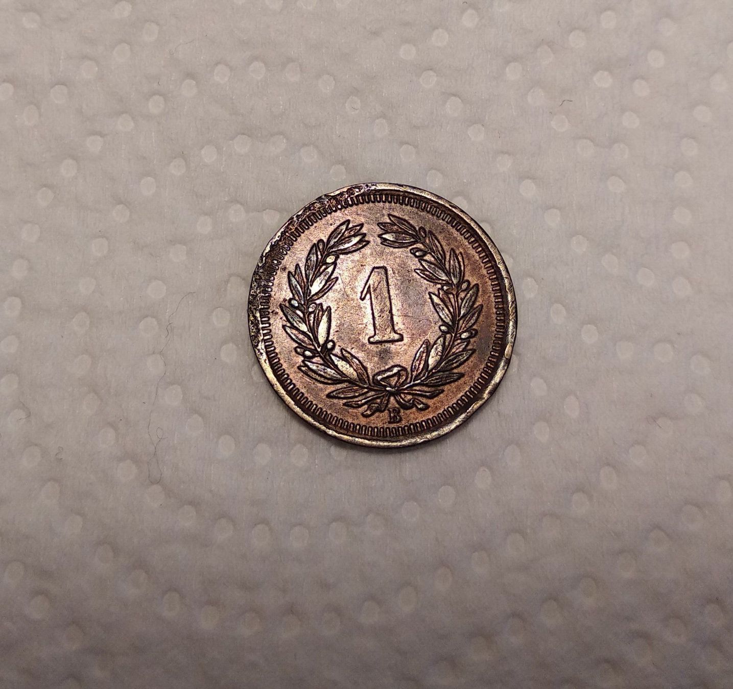 Tutti le monete: 1 Rappen 1878 – Usato da Nyon venduto da AlexKey71 2