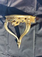 Wandhalterung / Podest goldfarbig 44cm