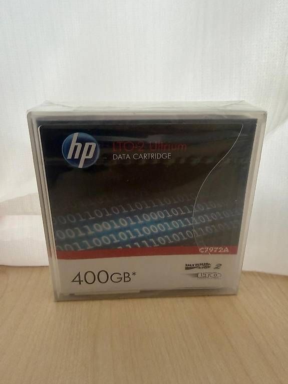 Harddisks: HP Tape LTO Ultrium 2 - 400GB – Neu und originalverpackt aus Mauren von heli010
