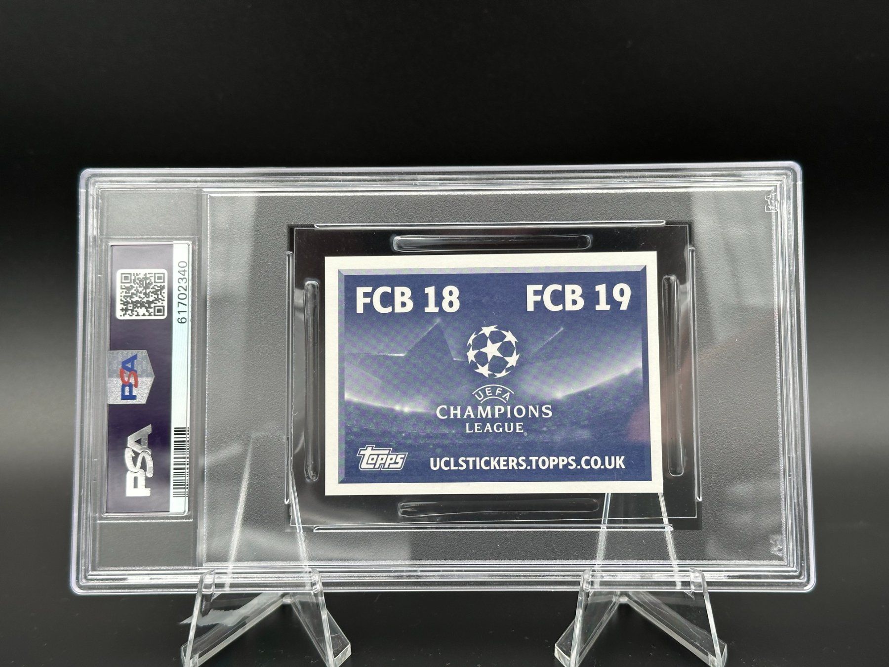 Panini Carte collezionabili: Suarez & Neymar Topps UCL 2016 PSA 6 – Nuovo (secondo la descrizione) da Hagendorn venduto da Pokecollectorch 1