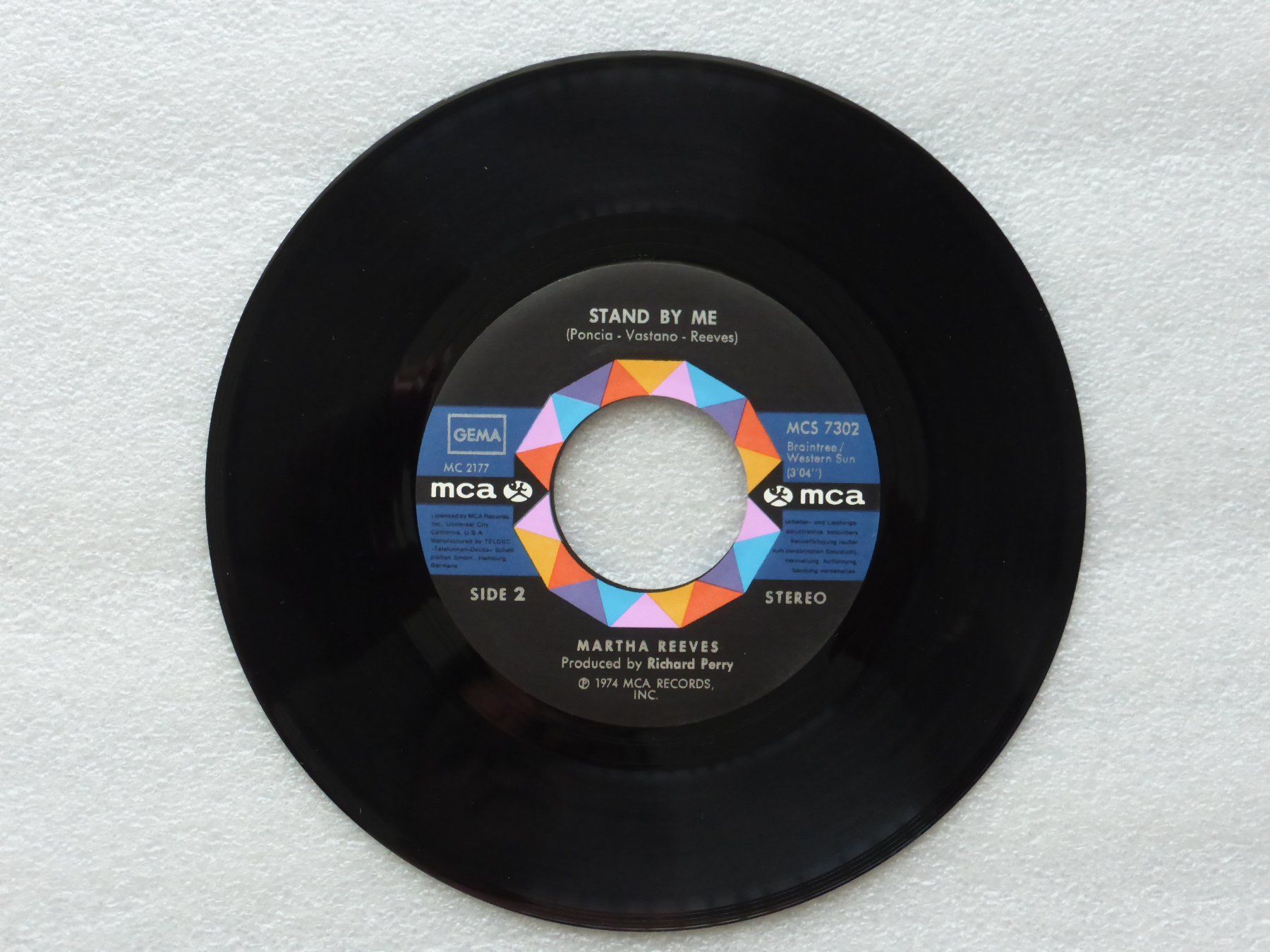 Dischi in vinile: Vinyl Single   MARTHA REEVES – Usato da Küssnacht am Rigi venduto da Mondkinder 2