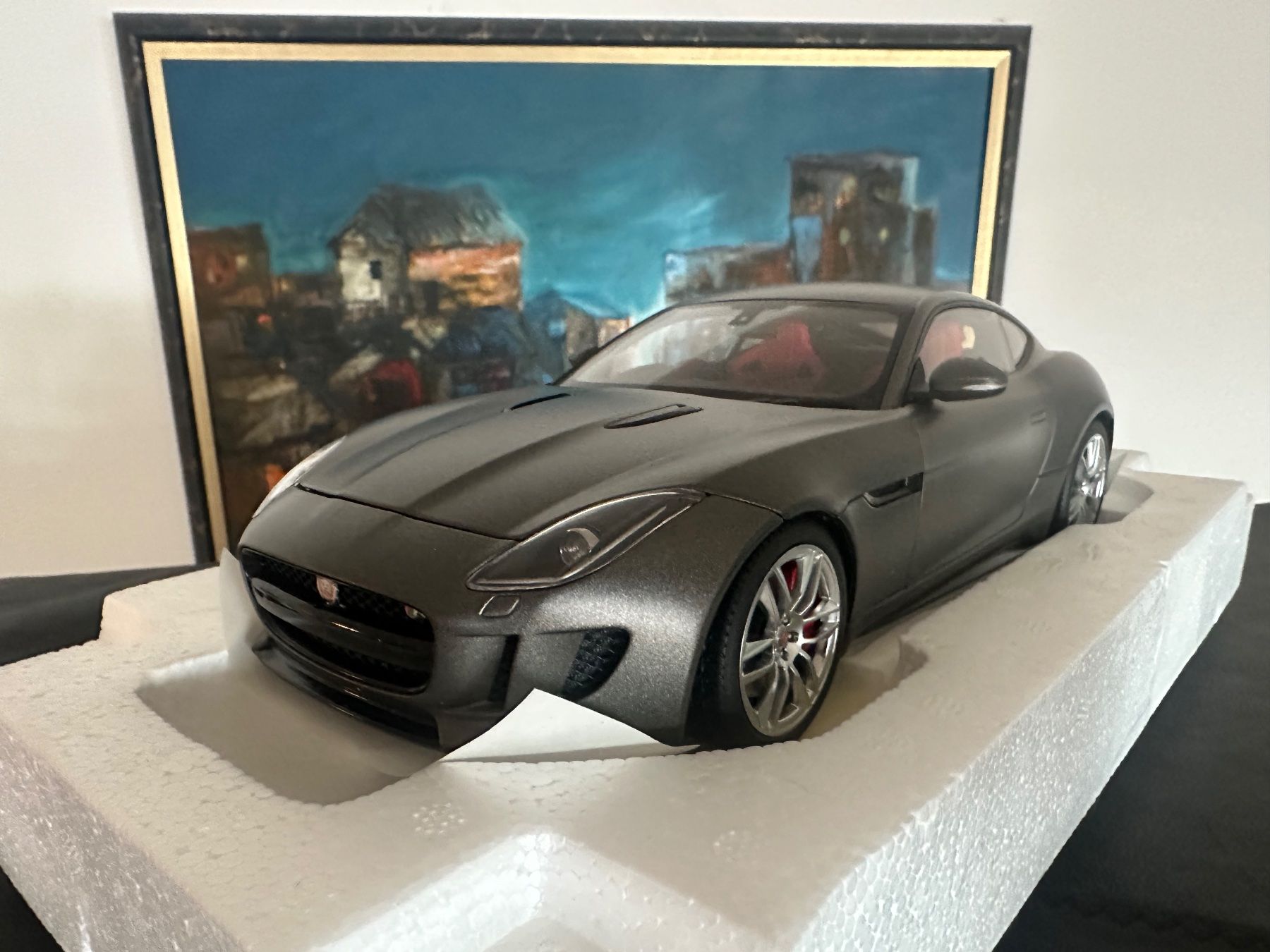 Jaguar Modellini d'auto: Autoart Jaguar F type  1 18 – Usato da Crans-Montana venduto da pil_dg6k