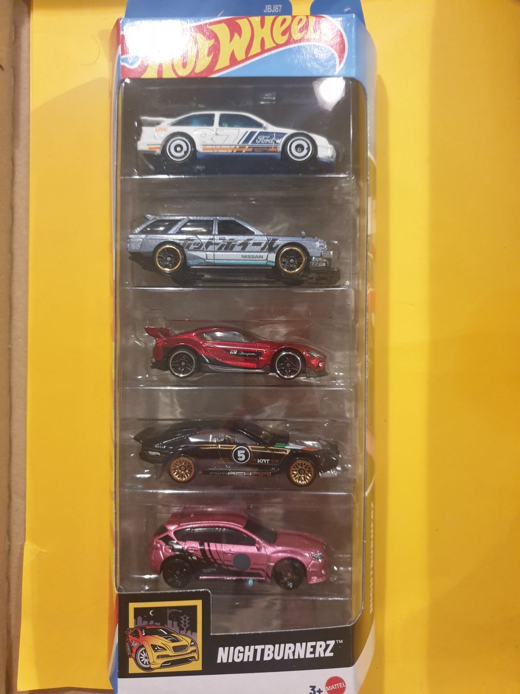 Hot Wheels Modellautos: Hot Wheels 5er Pack NIGHTBURNERZ – Neu und originalverpackt aus Oftringen von Rotor