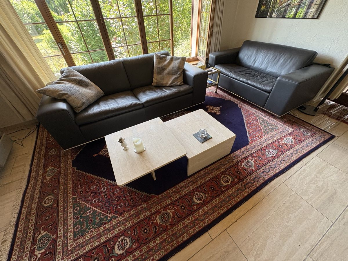Sofas: Sofa schwarz – Gebraucht aus Boswil von P18