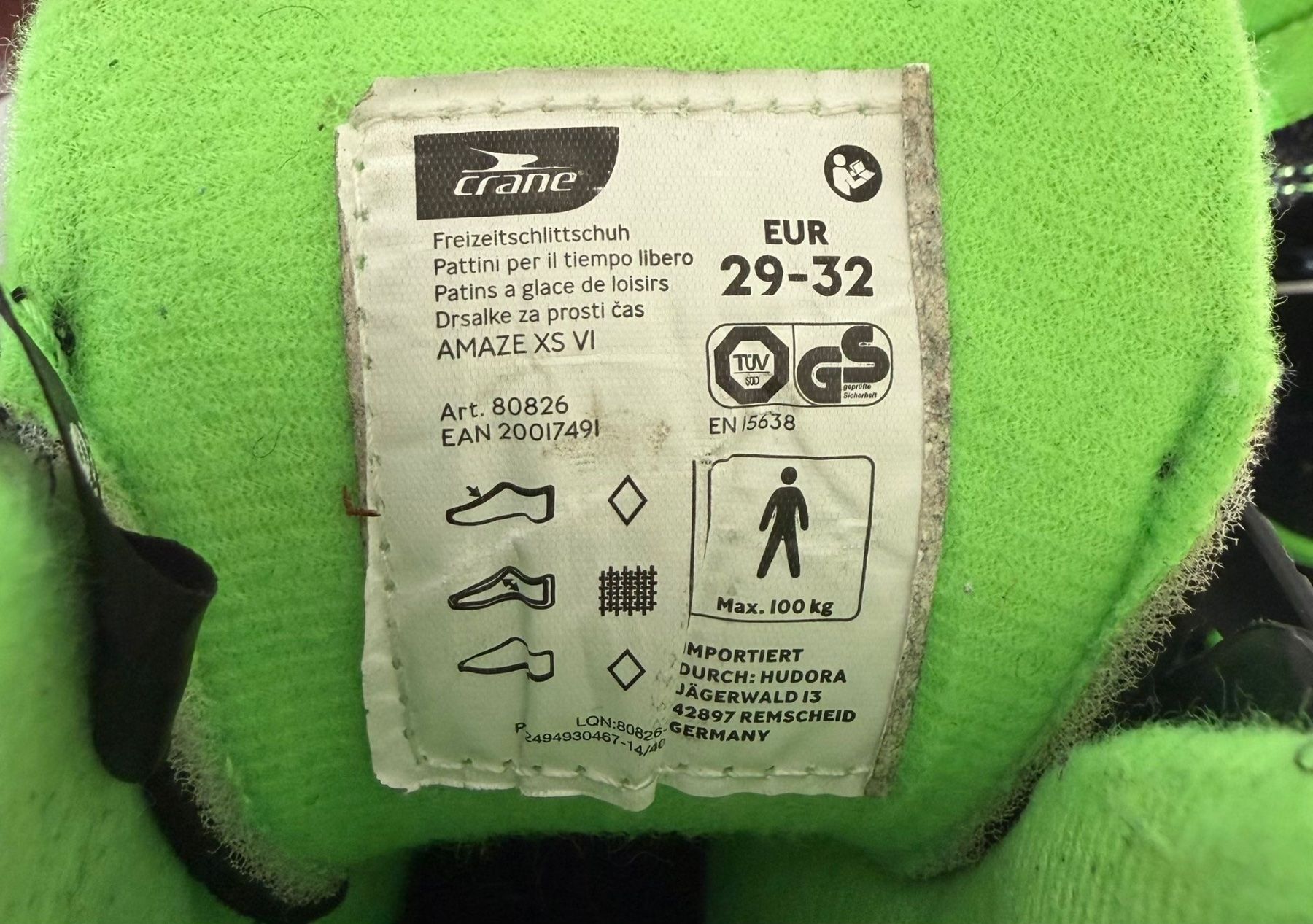 Pattini da ghiaccio: Schlittschuhe für Kinder – Usato da Baden venduto da miavenda 4