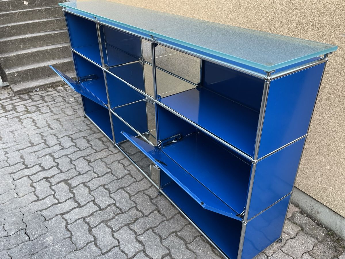 Cassettiere: USM Haller Sideboard Enzianblaue 3x3 – Usato da Dietikon venduto da Kumar_Occasionen 2