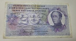 Suisse 20 Fr. 10.02.1971 Serie 76K