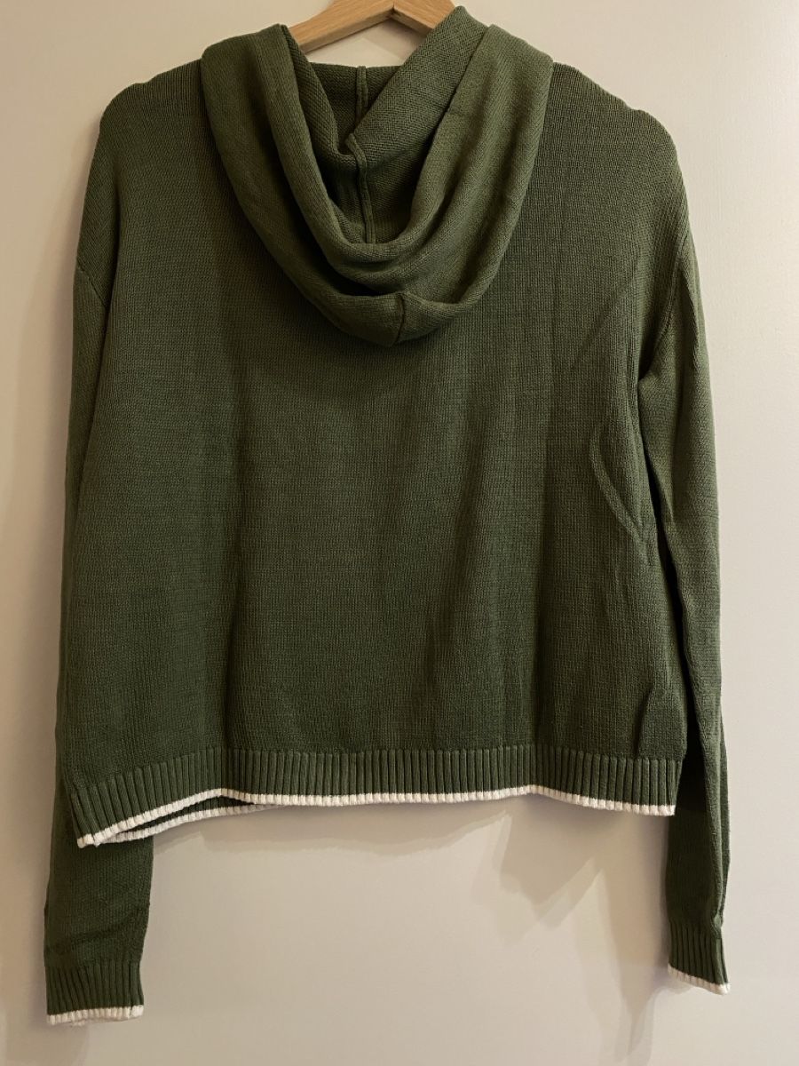 H&M Maglioni & Felpe: Pull à capuche H&M vert olive - taille S – Usato da Genève venduto da swissjojo 1