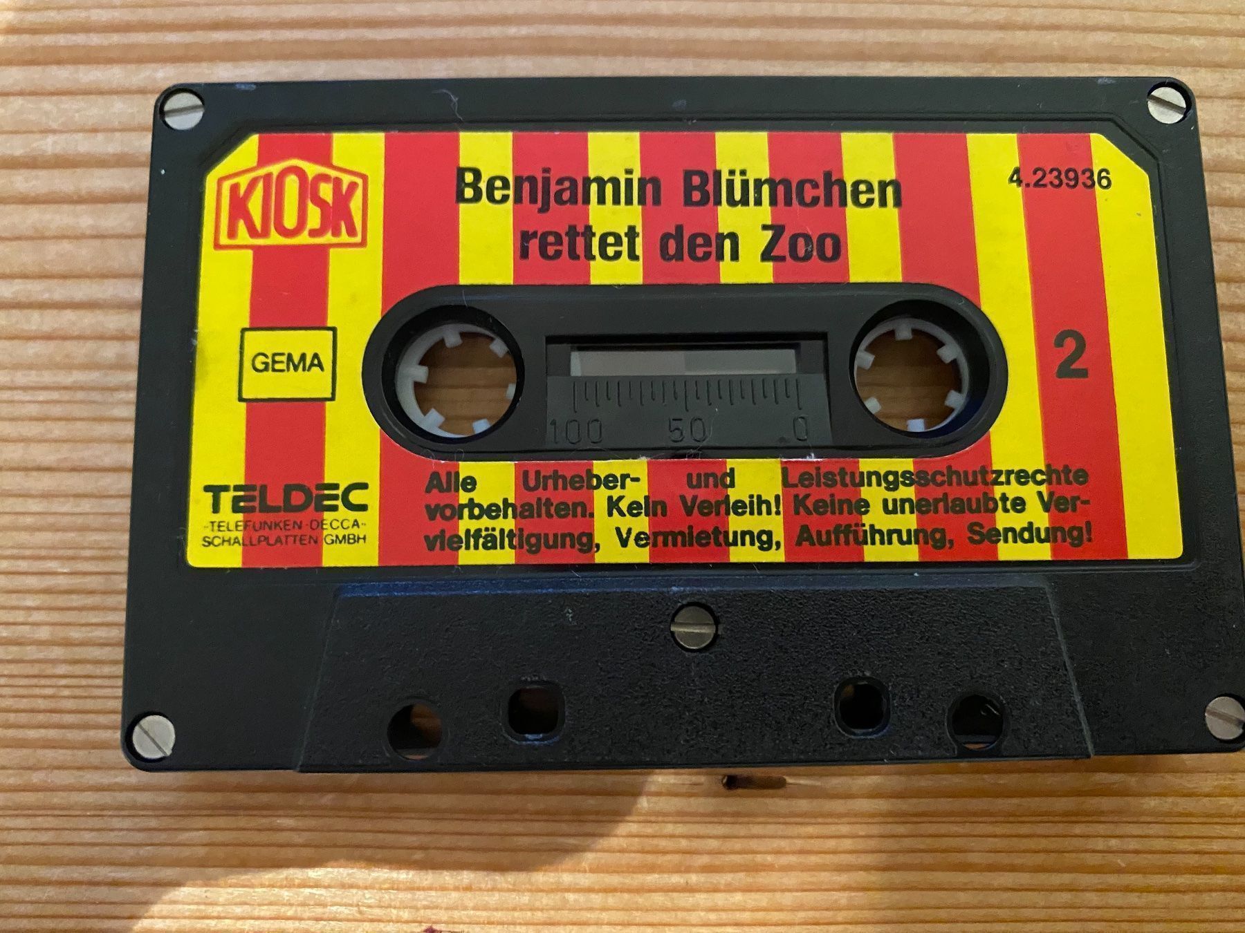Musicassette: Kassette - Benjamin Blümchen (Folge 2) – Usato da St.Gallen venduto da kingsamas 6
