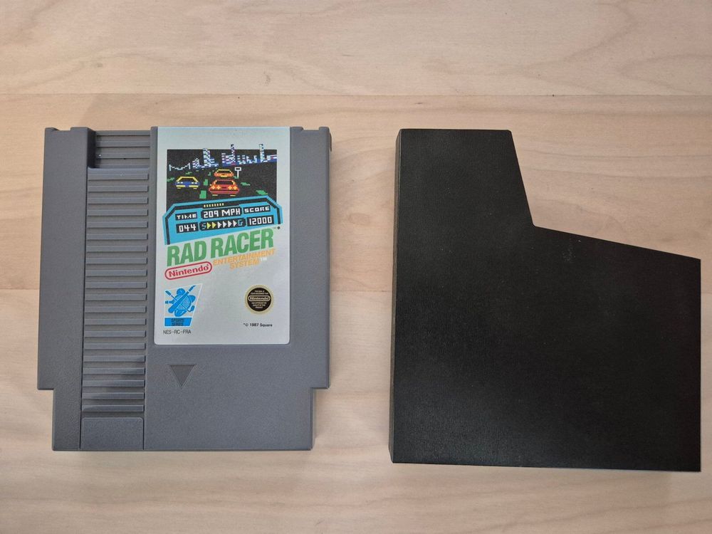 TEST Rad Racer sur Nintendo NES - Link to the past