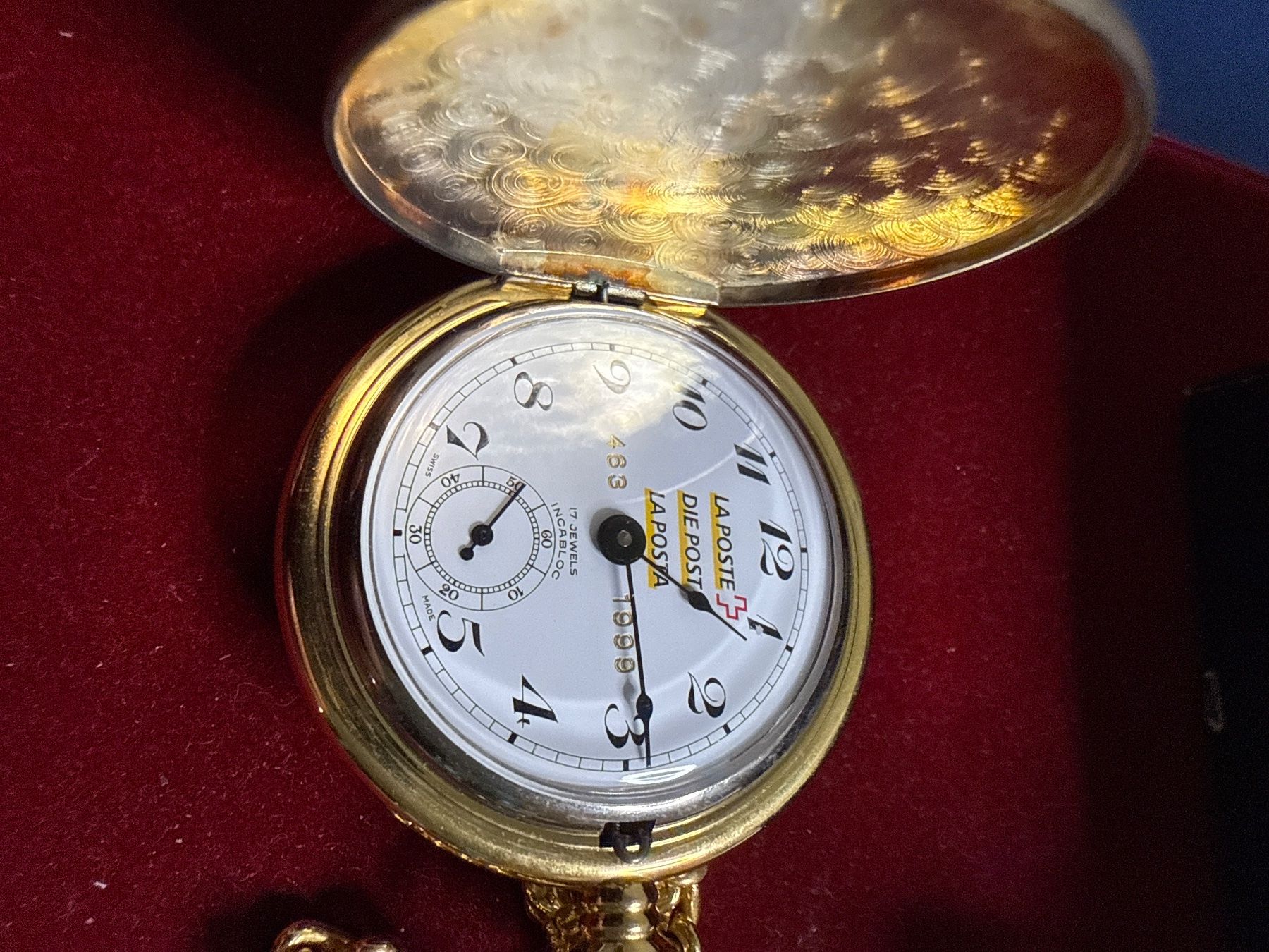 Uhren: Taschenuhr  Post 48 mm – Gebraucht aus Pfeffingen von Allhandelklgwatches 2