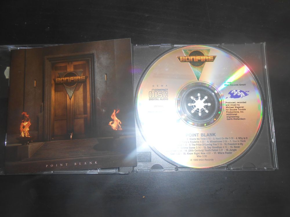 Bonfire – Point Blank / 1989 | Kaufen auf Ricardo