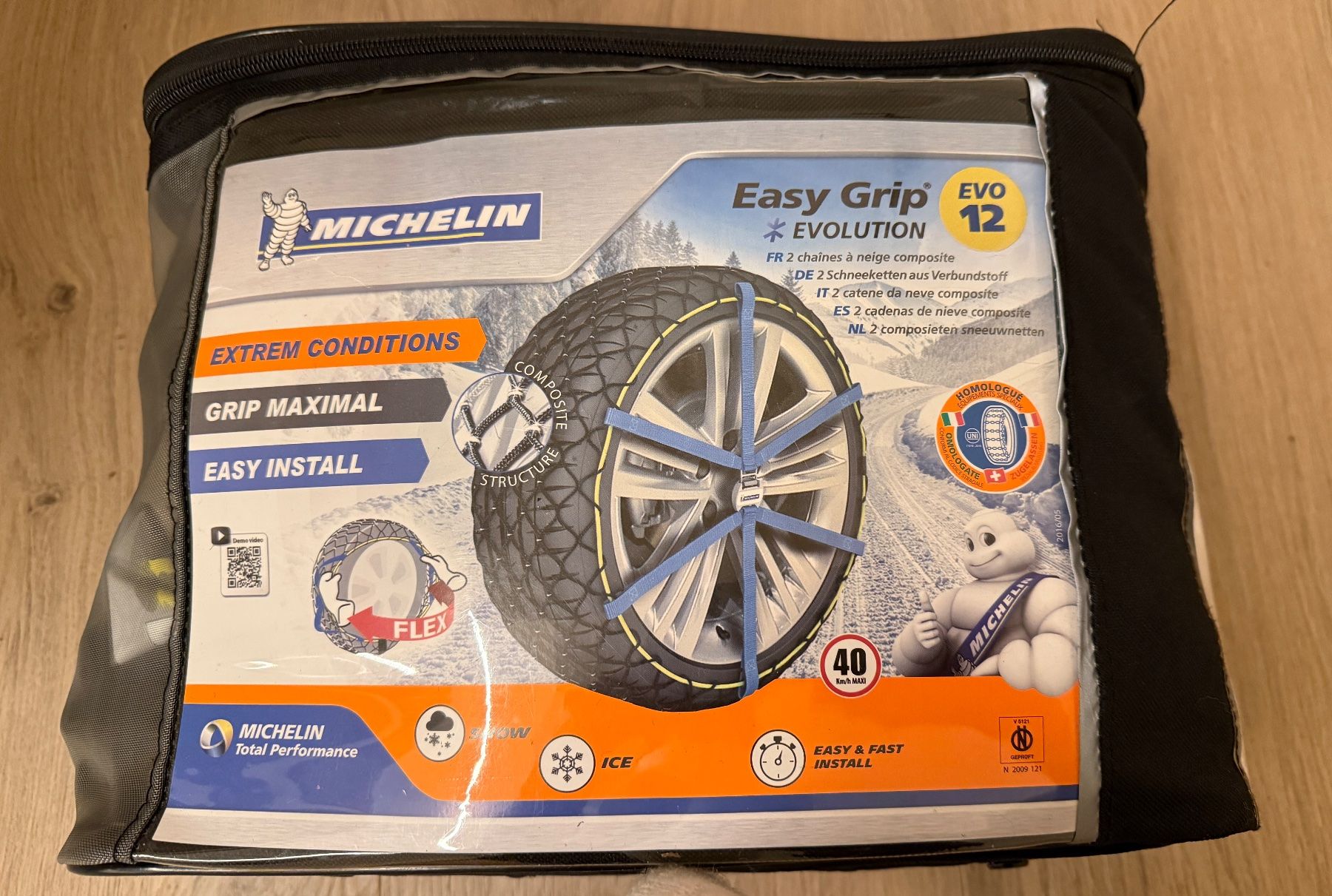 Chaînes à neige: Chaînes neige MICHELIN Easy Grip® EVOLUTION – EVO 12 NEUVES – Neuf avec emballage d'origine à Trelex par AnnabelleLelie 2