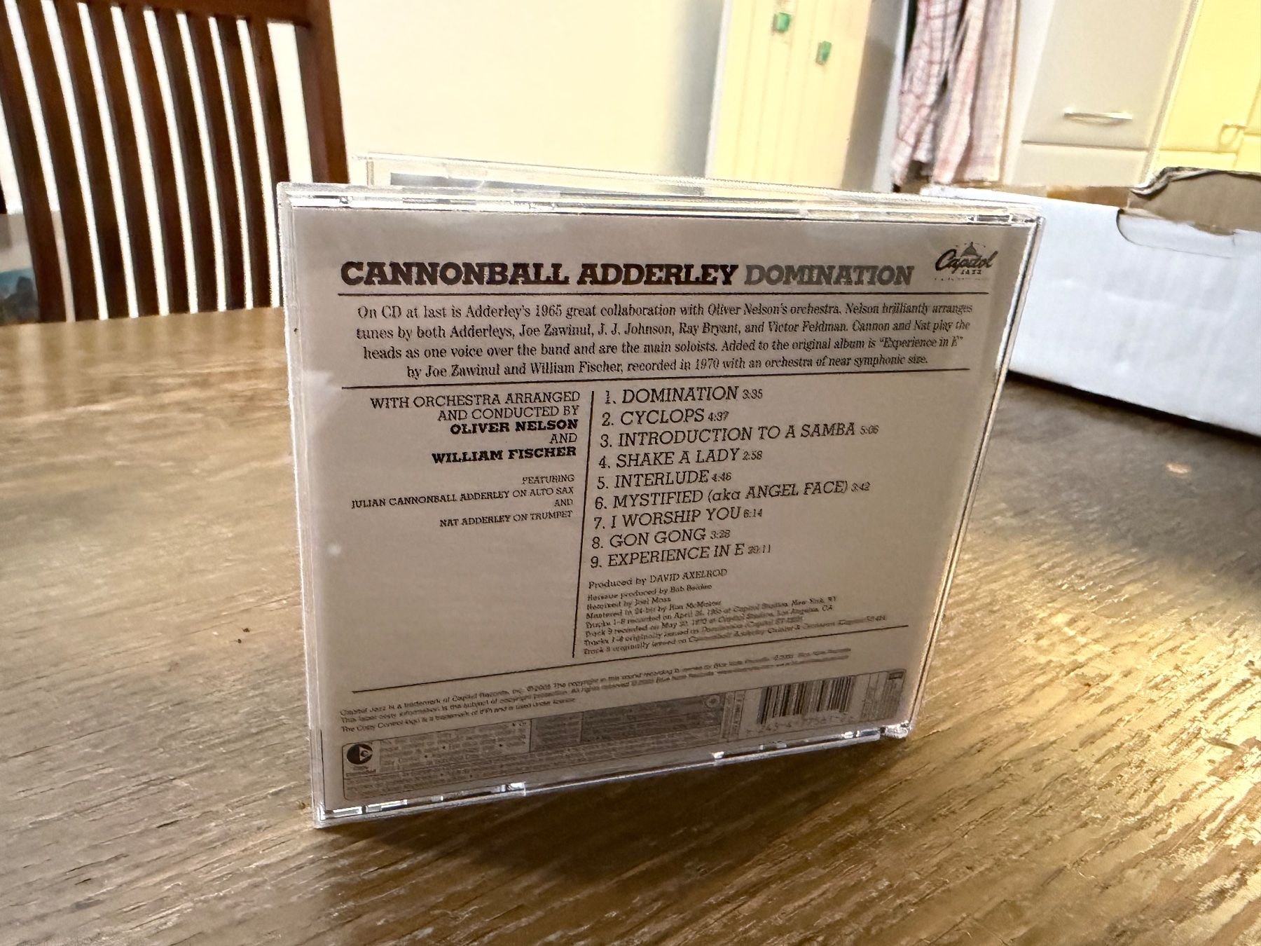 CDs: Cannonball Adderley - Domination - KA03A – Neu (gemäss Beschreibung) aus Küsnacht ZH von JazzRecords 1