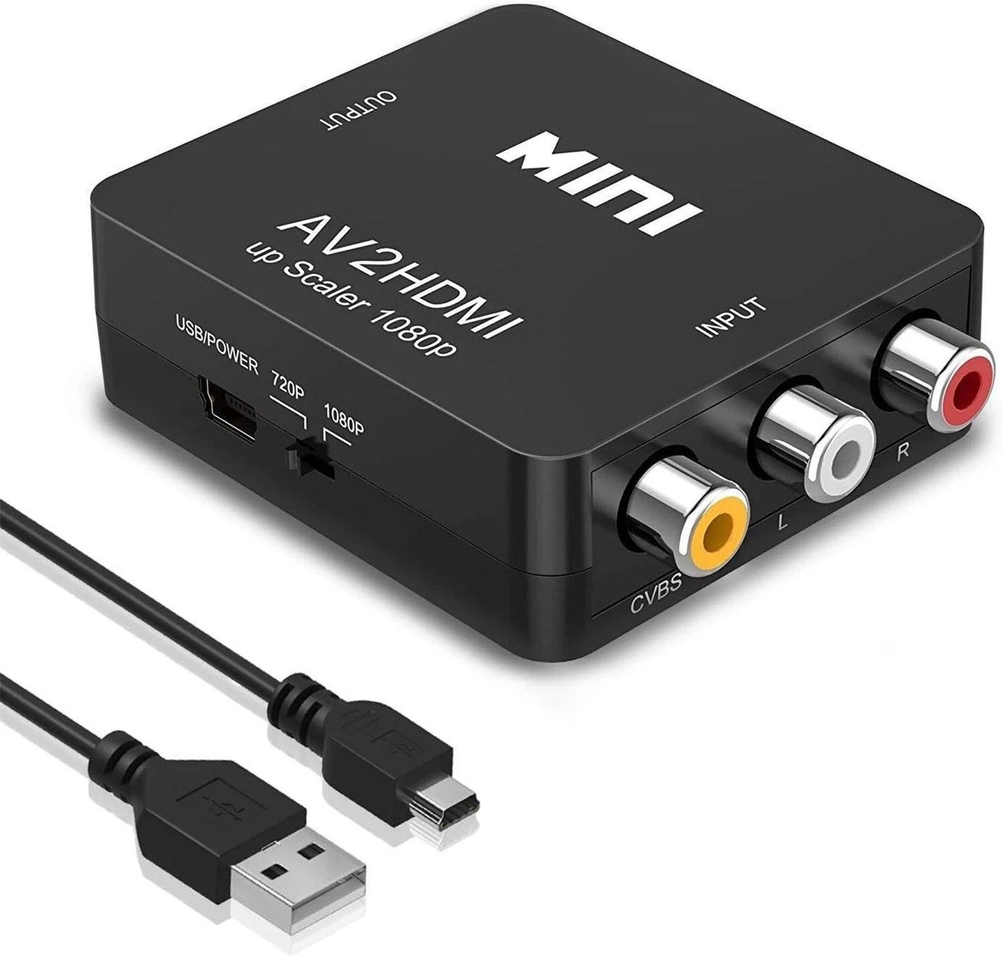 Konverter: AV zu HDMI Adapter Konverter Nintendo GameCube HDMI – Neu (gemäss Beschreibung) aus Kirchdorf AG von Apost008