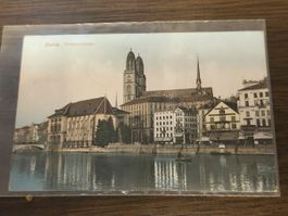 Vintage Swiss Postcard, 1906 - Zürich