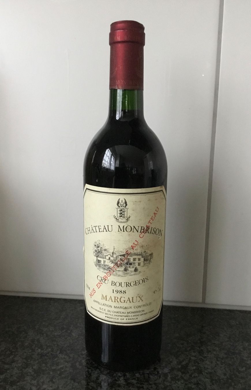 Château Margaux Wein: Château Monbrison 1988, Margaux – Neu (gemäss Beschreibung) aus Rüschlikon von succes08