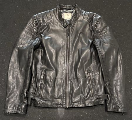 Paul Kehl Lederjacke Schwarz