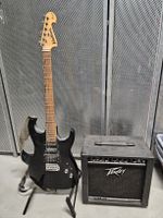 Washburn X Serie Gitarre mit Peavey Blazer 158 Verstärker!