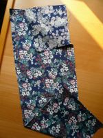 Restenstoff - Baumwolle Satin - Erdbeerblüten B 75 x L 155cm