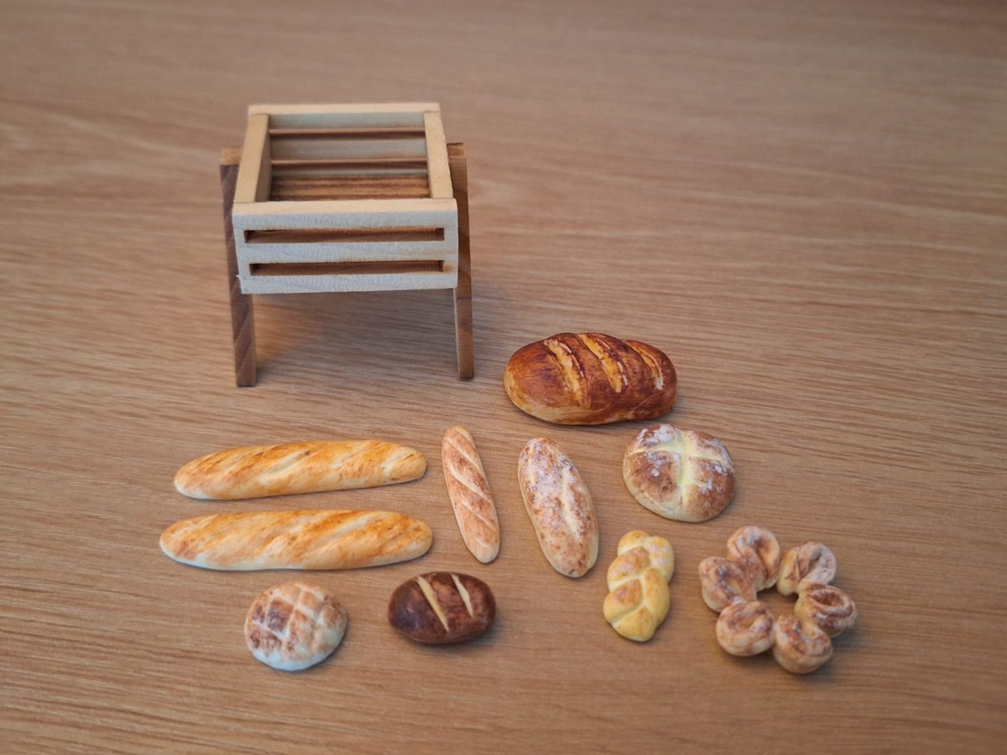 Case e mobili per bambole: Puppenhaus Brot Gestell – Nuovo (secondo la descrizione) da Zürich venduto da HandmadeTinyFood 1