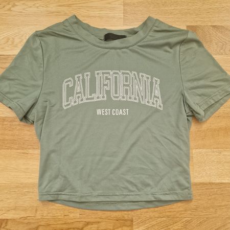 Croptop Gr. S grün California