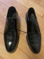 Elegante Schnürschuhe in Schwarz, Gr. 36