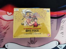 One Piece Card Game Kingdoms of Intrigue Box neu