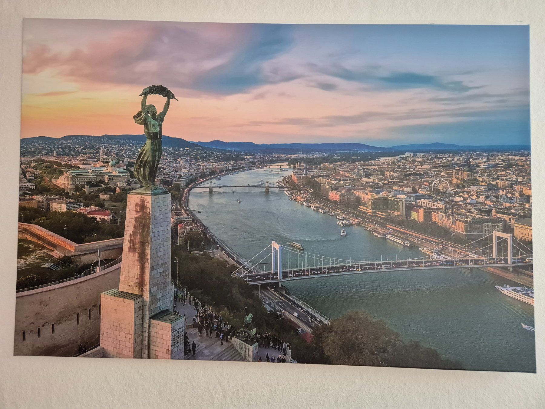 Poster & Bilder: Bild Budapest View 120x80 cm – Gebraucht aus Bern von fff_clp5