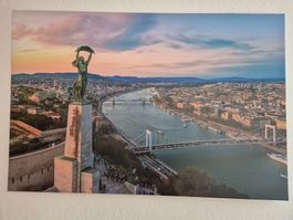 Bild Budapest View 120x80 cm
