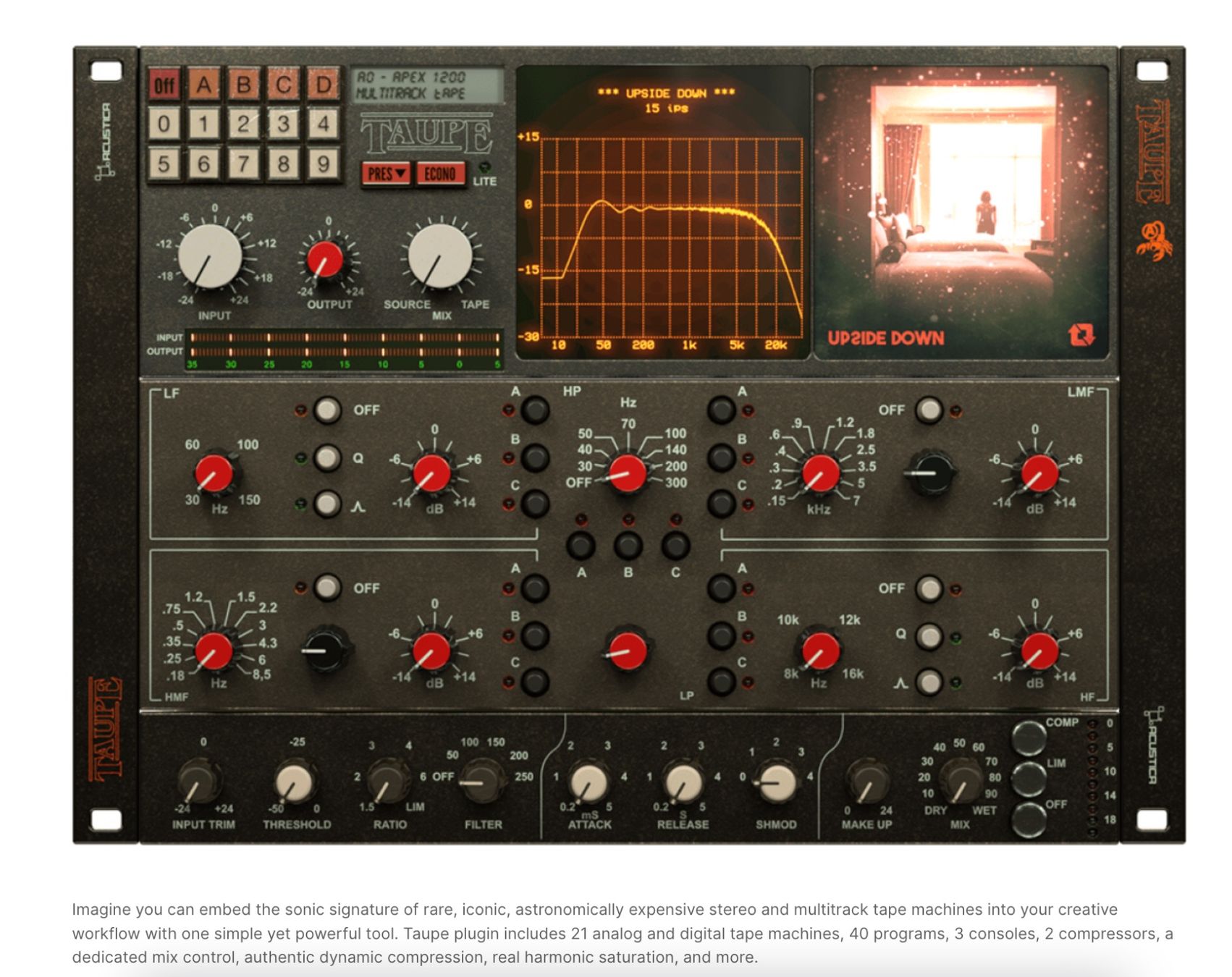 Software: ACUSTICA Audio  TAUPE  PLUGIN – Gebraucht aus Emmen von babmusician