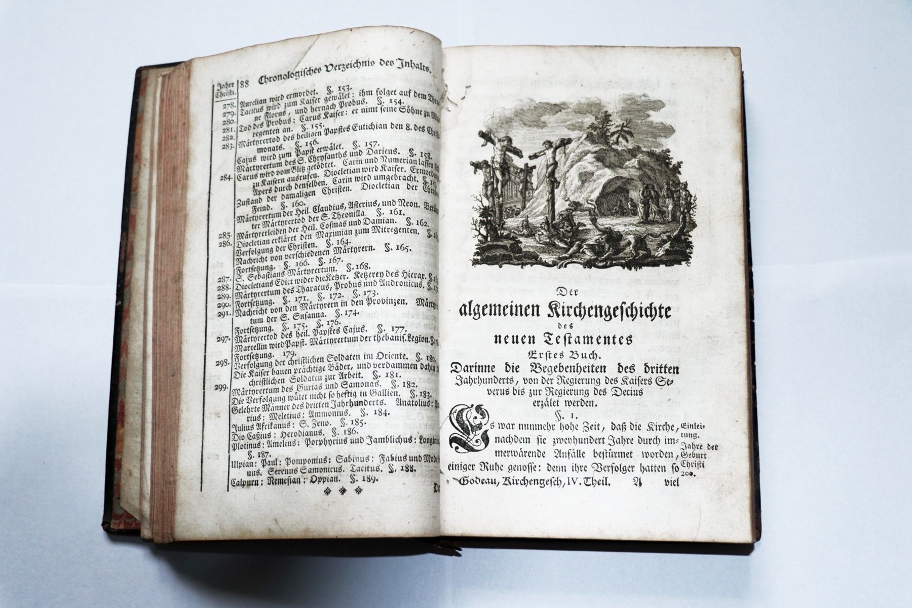 Bücher: 1769 ANTONS GODEAU ALLGEMEINE KIRCHENGESCHICHTE – Gebraucht aus Uitikon Waldegg von 05atzgi 3