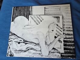 René Ed. Brauchli - Originalgrafik Lithographie 18/100 (1970