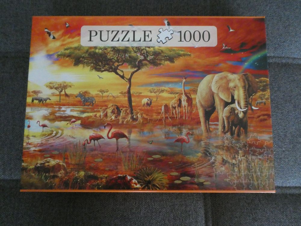 Clementon® Puzzle Natonal Geographc Puzzle Zebra Trnkt An Enem