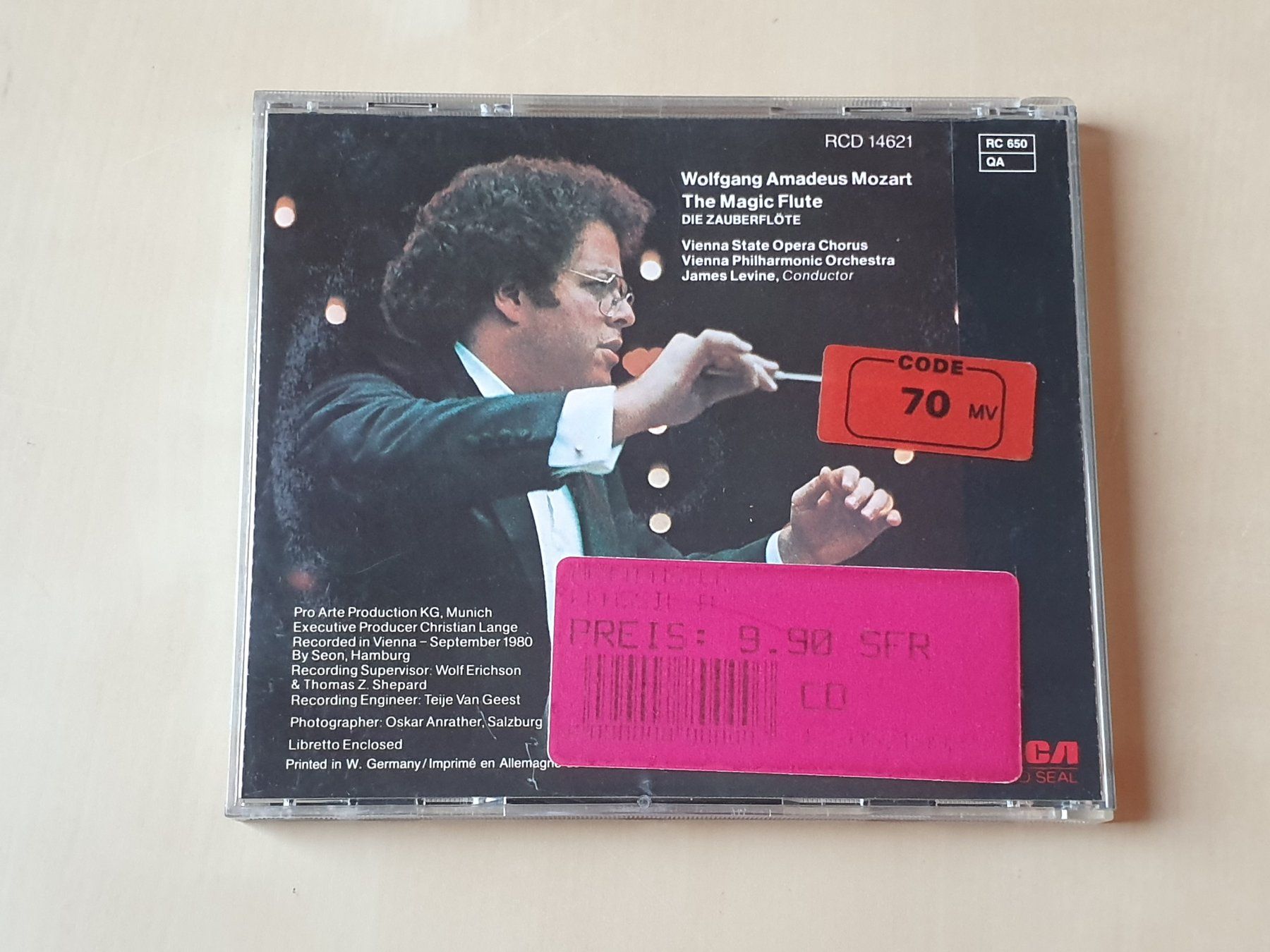 CDs: Mozart The Magic Flute – D'occasion à Stansstad par collectorsshop 1