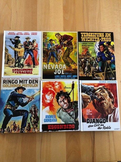 Alle DVDs: 6 x Italowestern--Mediabooks – Gebraucht aus Bubikon von cinerama01