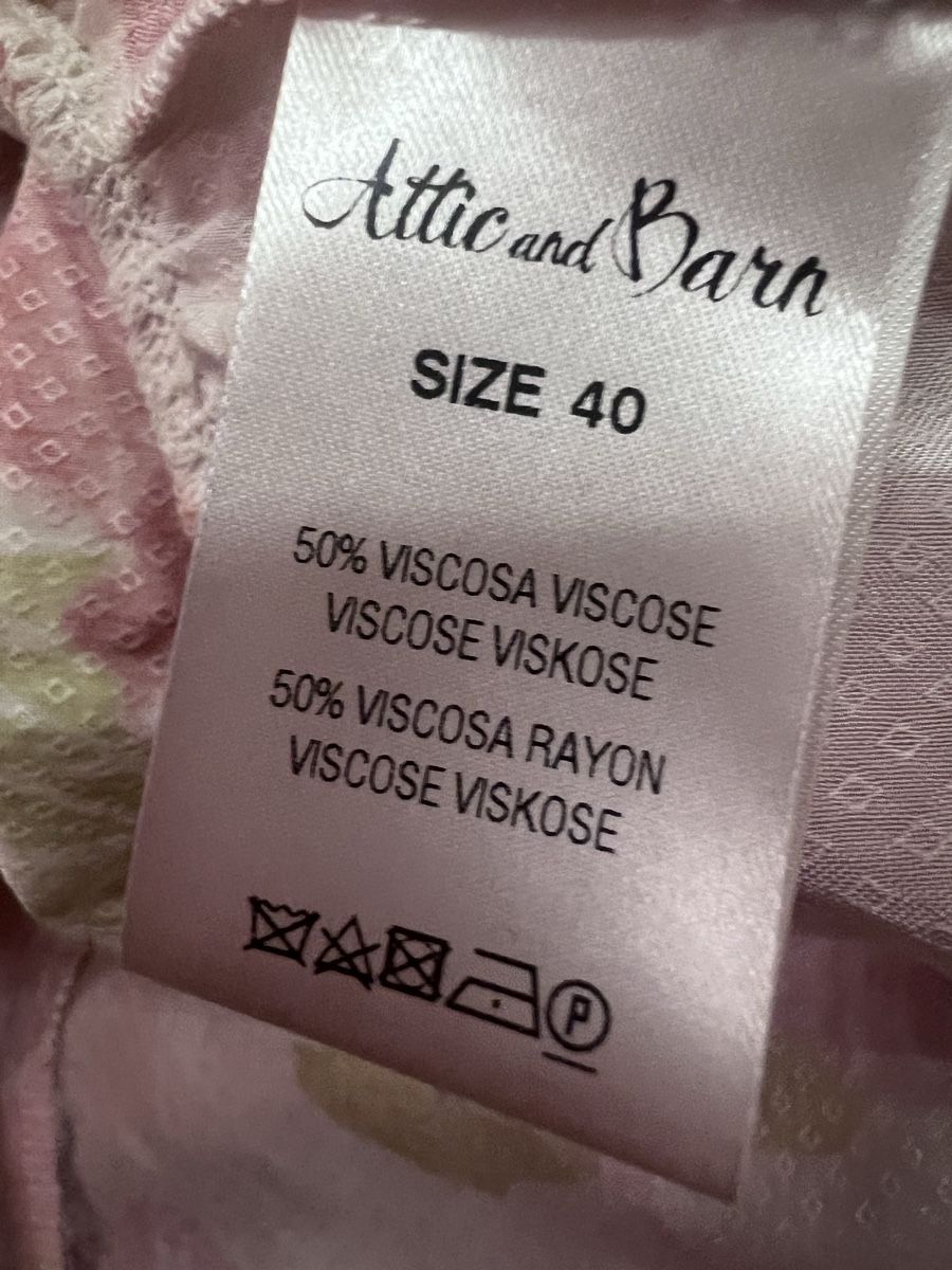 Kleider: Kleid mit Blumenmuster, Attic and Barn, Groesse 40 – Neu (gemäss Beschreibung) aus Burgdorf von puppennetz 3