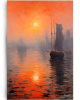 Belle Epoque DS0475 ⚡️ Landschaft XXL Poster 80x120cm