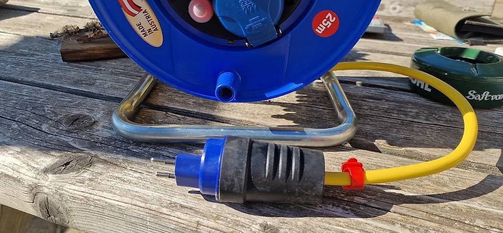 Kabel: Kabelrolle 25 Meter – Gebraucht aus Nunningen von south-islander 2
