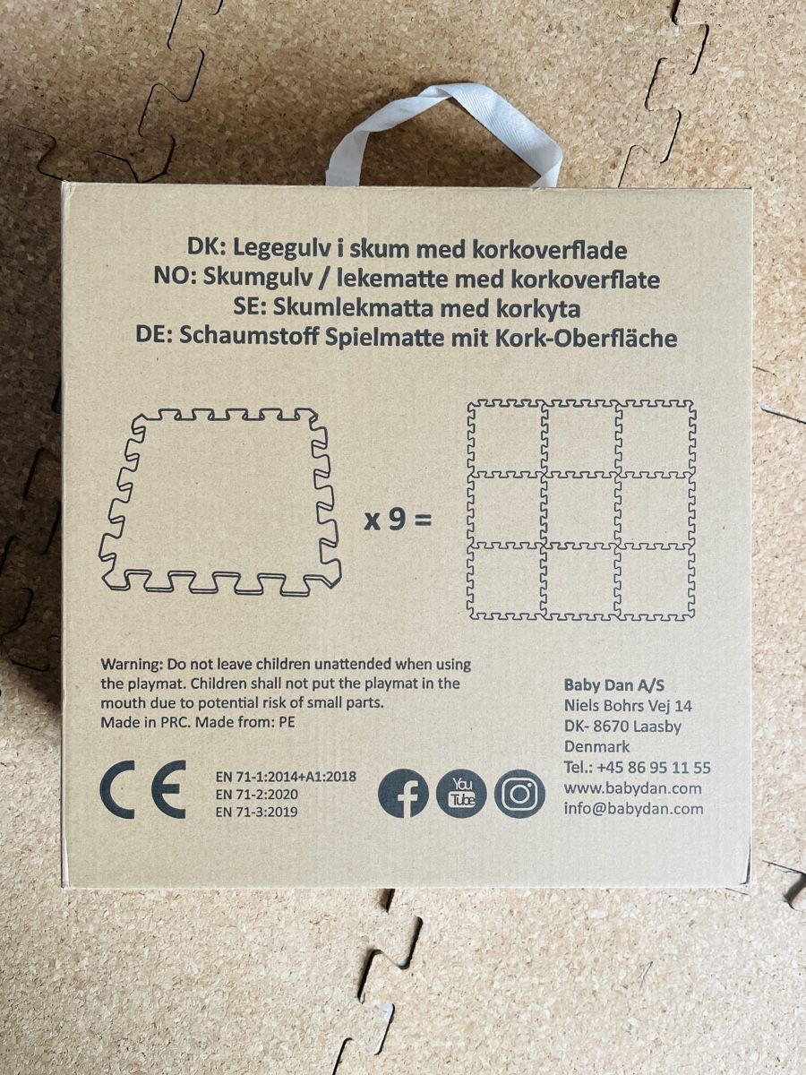 Tappeto da gioco: BabyDan Kork-Spielmatte – Usato da Uerikon venduto da DGamborino 2