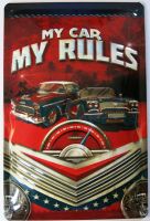 My Car My Rules Schild 20x30cm